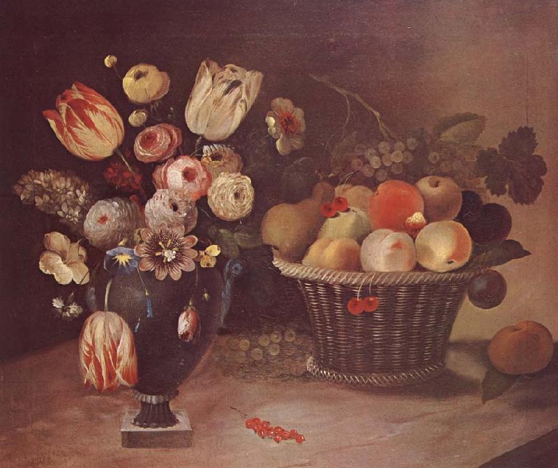 William Buelow Gould Flowers and Fruit Germany oil painting art